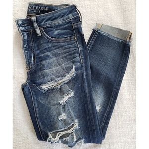 AE distressed jeans